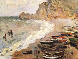 Claude Monet Etretat oil painting image